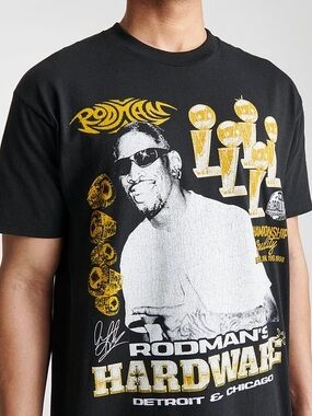 Dennis Rodman Hardware Collector Graphic T-Shirt